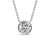 Load image into Gallery viewer, Round Bezel Solitaire Diamond 5 Carat Pendant