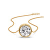 Load image into Gallery viewer, Round Bezel Solitaire Diamond 5 Carat Pendant