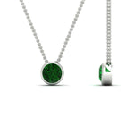 Load image into Gallery viewer, Round Bezel Solitaire Diamond 1.50 Carat Pendant