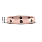 Load image into Gallery viewer, round-black-diamond-flush-eternity-wedding-band-in-rose-gold-FD10979ROGBLACK-NL-RG.jpg