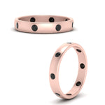 Load image into Gallery viewer, round-black-diamond-flush-eternity-wedding-band-in-rose-gold-FD10979ROGBLACK-NL-RG.jpg