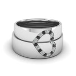 Load image into Gallery viewer, round-black-diamond-wedding-band-with-white-diamond-in-14K-white-gold-FD1144BGBLACK-NL-WG.jpg