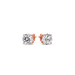 Load image into Gallery viewer, round-cut-1-carat-diamond-earrings-for-women-in-rose-gold-FDEAR-10411RO-1.00CT-NL-RG.jpg?v=1759899943