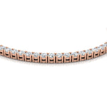 Load image into Gallery viewer, round-cut-13-carat-tennis-diamond-necklace-in-FDNK11334-(0.10CT)ANGLE1-NL-RG