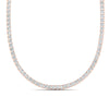 Load image into Gallery viewer, round-cut-13-carat-tennis-diamond-necklace-in-FDNK11334-(0.10CT)ANGLE1-NL-YG