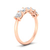 Load image into Gallery viewer, round-cut-2-carat-5-stone-diamond-wedding-ring-in-rose-gold-FDENS141ROBANGLE2-2.00CT-NL-RG
