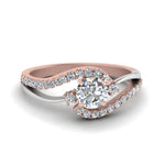 Load image into Gallery viewer, round-cut-2-tone-3-stone-diamond-swirl-engagement-ring-in-FDO50895ROR-NL-RG