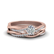 round-cut-Infinity-twist-diamond-matching-bridal-set-in-14K-rose-gold-FD8253RO-NL-RG