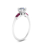Load image into Gallery viewer, round-cut-bar-baguette-3-stone-pink-sapphire-engagement-ring-in-FDENS100RORGSADRPI-NL-WG