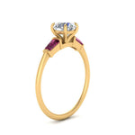 Load image into Gallery viewer, round-cut-bar-baguette-3-stone-pink-sapphire-engagement-ring-in-FDENS100RORGSADRPI-NL-YG
