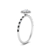 Load image into Gallery viewer, round-cut-black-diamond-halo-petite-engagement-ring-in-white-gold-FD8523RORGBLACKANGLE3-NL-WG