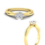 Load image into Gallery viewer, round-cut-braided-shank-solitaire-engagement-ring-in-yellow-gold-fdens8252rorangle3-nl-yg.jpg?v=1767084755