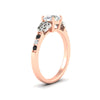 Load image into Gallery viewer, round-cut-celtic-black-diamond-two-tone-engagement-ring-in-rose-gold-fdens2255rorgblackangle2-nl-rg.jpg