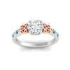 Load image into Gallery viewer, round-cut-celtic-blue-topaz-two-tone-engagement-ring-in-white-gold-fdens2255rorgicbltoangle5-nl-wg.jpg