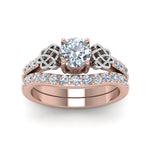 Load image into Gallery viewer, round-cut-celtic-diamond-wedding-ring-set-in-14K-rose-gold-FDENS2255B1ROANGLE5-NL-RG_2eddae2a-0c50-4d9c-b2da-a3c46f1ad8db?v=1757057011