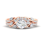 Load image into Gallery viewer, round-cut-curved-vine-diamond-wedding-ring-set-in-rose-gold-fdens11635rosleep-nl-rg.jpg?v=1764647087
