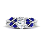 Load image into Gallery viewer, round-cut-curved-vine-sapphire-wedding-ring-set-in-white-gold-fdens11635rogsablsleep-nl-wg_08d427f6-8dd4-4eab-b8f1-e2943bd6bcc6.jpg?v=1764647087