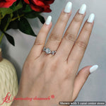 Load image into Gallery viewer, round-cut-delicate-vine-lab-diamond-engagement-ring-in-14k-white-gold-fdens11510r-7