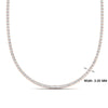 Load image into Gallery viewer, round-cut-diamond-7-carat-tennis-necklace-in-FDNK11334-(0.04CT)ANGLE1-NL-RG