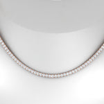 Load image into Gallery viewer, round-cut-diamond-7-carat-tennis-necklace-in-FDNK11334-(0.04CT)ANGLE1-NL-RG
