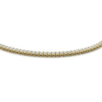 Load image into Gallery viewer, round-cut-diamond-7-carat-tennis-necklace-in-FDNK11334-(0.04CT)ANGLE1-NL-YG