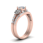 Load image into Gallery viewer, round-cut-diamond-channel-band-celtic-bridal-set-in-14K-rose-gold-FDENS2255B2ROANGLE2-NL-RG_f93e4916-f498-4caf-9923-486445e193ac?v=1756980510