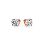 Load image into Gallery viewer, round-cut-diamond-earring-3-carat-in-rose-gold-FDEAR-10411RO-3.00CT-NL-RG.jpg?v=1763443498