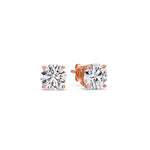 Load image into Gallery viewer, round-cut-diamond-earring-3-carat-in-rose-gold-FDEAR-10411ROANGLE1-3.00CT-NL-RG.jpg?v=1763443498