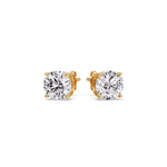 Load image into Gallery viewer, Round Diamond Stud Earring For Women