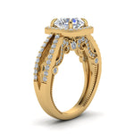 Load image into Gallery viewer, round-cut-diamond-engagement-ring-in-18K-yellow-gold-FD1109RORANGLE3-NL-YG