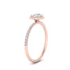 Load image into Gallery viewer, round-cut-diamond-halo-petite-engagement-ring-in-rose-gold-FD8523RORANGLE3-NL-RG