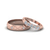Load image into Gallery viewer, round-cut-diamond-infinity-style-matching-sets-for-him-and-her-in-18K-rose-gold-FD8172B-NL-RG.jpg