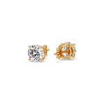 Load image into Gallery viewer, Round Diamond Stud Earring For Women