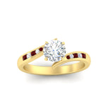 Load image into Gallery viewer, round-cut-diamond-swirl-channel-set-ruby-wedding-ring-in-yellow-gold-FDENS4028RORGRUDRANGLE5-NL-YG_3692b2fb-434b-4bf5-8fd0-bd09a5ebbeff.jpg?v=1754996182