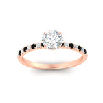 Load image into Gallery viewer, round-cut-french-pave-black-diamond-engagement-ring-in-rose-gold-FD11408RORGBLACKANGLE5-NL-RG_db18fc7d-8360-44f2-8dc2-af778ae1ea1a?v=1762849819