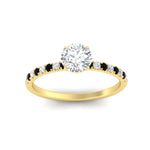 Load image into Gallery viewer, round-cut-french-pave-black-diamond-engagement-ring-in-yellow-gold-FD11408RORGBLACKANGLE5-NL-YG_ccb05d3e-8980-4b30-bb18-1ebf3b08c6b6?v=1762849818