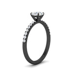 Load image into Gallery viewer, round-cut-french-pave-diamond-engagement-ring-in-black-gold-FD11408RORANGLE2-NL-BG_c76f9469-df52-4a79-9b03-c06aacfd7958?v=1762849818