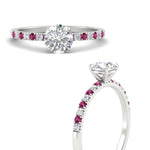Load image into Gallery viewer, round-cut-french-pave-pink-sapphire-engagement-ring-in-white-gold-FD11408RORGSADRPIANGLE3-NL-WG_dd76af62-b6fc-49a3-a3f0-9c072a49f5d6?v=1762849818