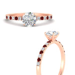 Load image into Gallery viewer, round-cut-french-pave-ruby-engagement-ring-in-rose-gold-FD11408RORGRUDRANGLE3-NL-RG_9012c842-127c-42b9-bcdd-b23279a2506f?v=1762849819