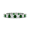 Load image into Gallery viewer, round-cut-full-eternity-1.60-carat-diamond-and-emerald-wedding-band-in-white-gold-FD8072ROBGEMGR-1.61CT-NL-WG?v=1751956607