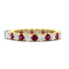 Load image into Gallery viewer, round-cut-full-eternity-1.60-carat-diamond-and-pink-sapphire-wedding-band-in-yellow-gold-FD8072ROBGSADRPI-1.61CT-NL-YG-HW?v=1751956609