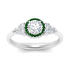 Load image into Gallery viewer, round-cut-halo-cluster-accent-emerald-engagement-ring-in-white-gold-FD10512RORGEMGRANGLE5-NL-WG.jpg?v=1770117322