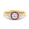 Load image into Gallery viewer, round-cut-halo-cluster-accent-pink-sapphire-engagement-ring-in-yellow-gold-FD10512RORGSADRPI-NL-YG.jpg?v=1770117321