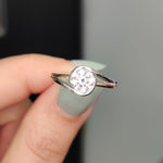 Load image into Gallery viewer, round-cut-lab-diamond-solitaire-ring-in-14k-rose-gold-FDENS2204TROR_7