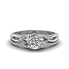 Load image into Gallery viewer, round-cut-lab-grown-marquise-vine-leaf-bridal-set-in-14K-white-gold-FD8300RO-NL-WG