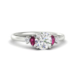 Load image into Gallery viewer, round-cut-marquise-and-round-accented-pink-sapphire-engagement-ring-in-white-gold-fdenr11621rogsadrpisleep-nl-wg_e57c3025-c5bc-46c0-a114-3be26b56b436.jpg?v=1766474388