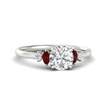 Load image into Gallery viewer, round-cut-marquise-and-round-accented-ruby-engagement-ring-in-white-gold-fdenr11621rogrudrsleep-nl-wg_fe4062d7-8104-43c2-935a-f0c1c1feb1a8.jpg?v=1766474362