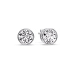 Load image into Gallery viewer, round-cut-stud-bezel-set-earring-5-carat-in-white-gold-FDEAR10516ROANGLE1-5.00-CT-NL-WG.jpg?v=1768907354