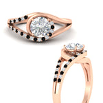 Load image into Gallery viewer, Swirl Split Diamond Ring For Women