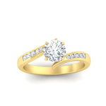Load image into Gallery viewer, round-cut-swirl-channel-set-diamond-wedding-ring-in-yellow-gold-FDENS4028RORANGLE5-NL-YG.jpg?v=1754996004